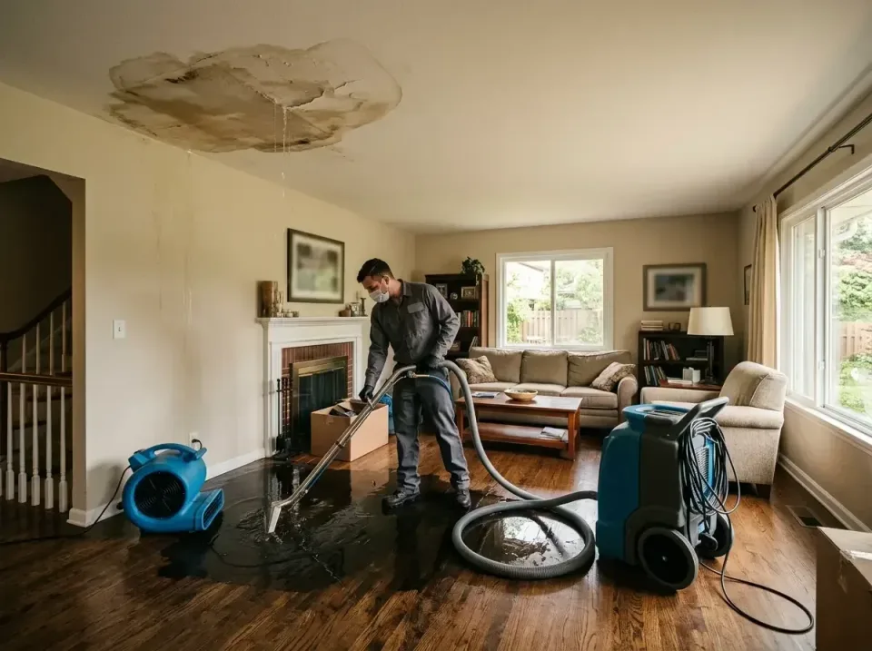 attic-pipe-burst-ceiling-drip-008 — frequently asked questions, Water Damage Restoration & Carpet Care in Oradell, NJ